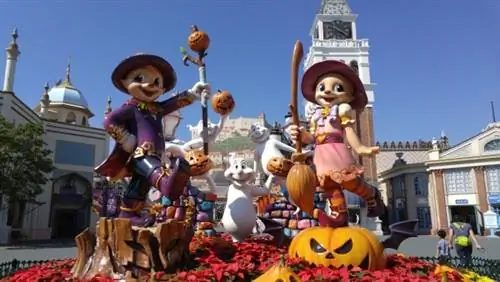 Тематический парк Everland в Йонгине, Южная Корея Тематический парк Everland в Йонгине, Южная Корея