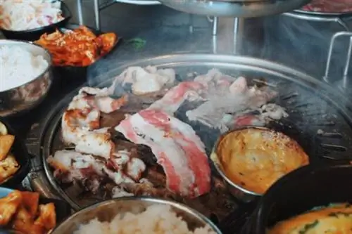 Доступный корейский гриль-барбекю