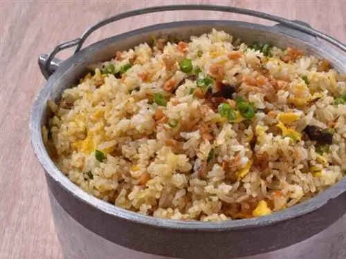 Трио с жареным рисом, P90