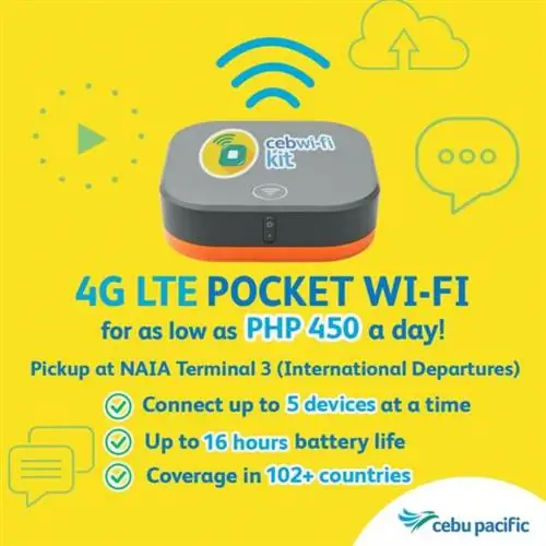 Комплект Wi-Fi Cebu Pacific