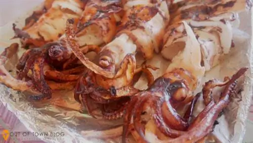 Жареный кальмар