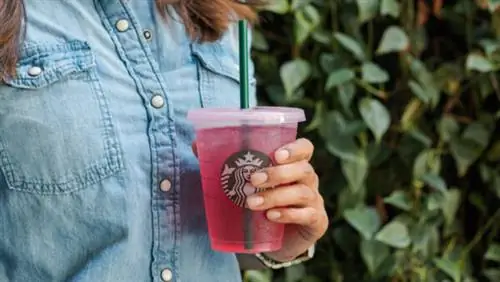 Цветная многоразовая чашка Starbucks PH, розовая