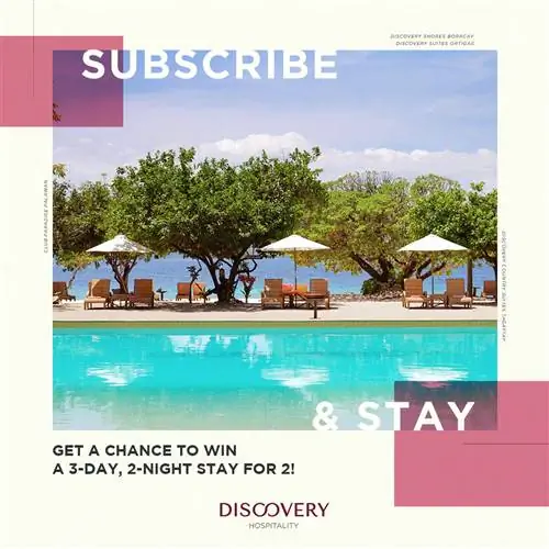 Зарегистрируйтесь, чтобы выиграть отдых своей мечты в Discovery Hospitality