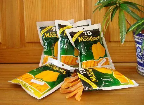 Сушеные манго Себу 7D