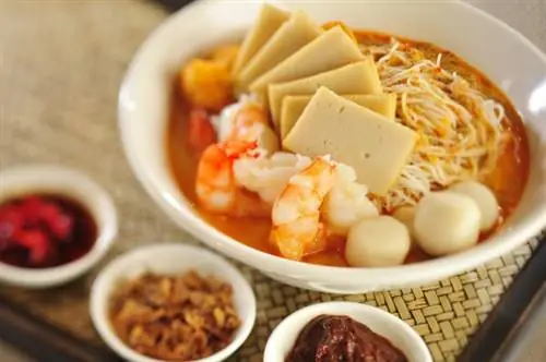 Сингапур Hawker Food Сингапур Лакса