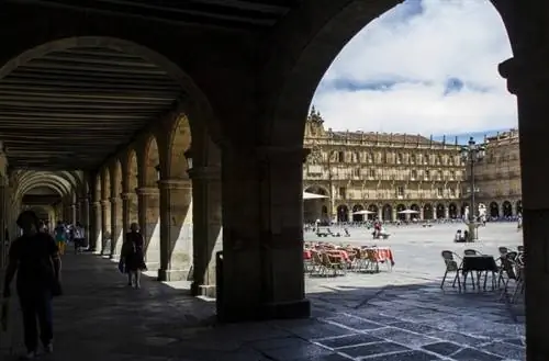 Пласа-Майор в Саламанке