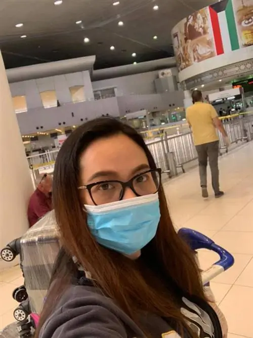 Регистрация в аэропорту Кувейта