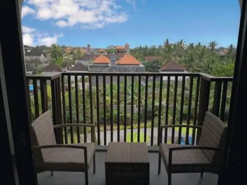 Вид с моего балкона в Element Ubud