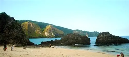 Пляж Сибанг в группе островов Калаян