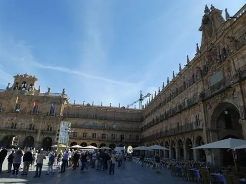 Площадь Пласа-Майор в Саламанке