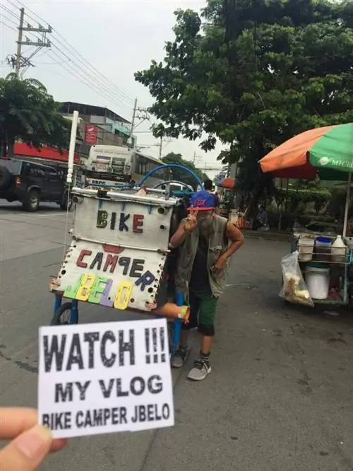 Велосипедный кемпер Джои Бело Влог