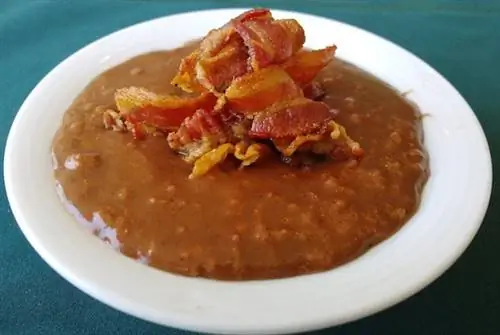 Чампорадо с беконом