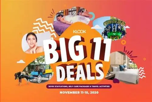 Большой 11 предложений Klook