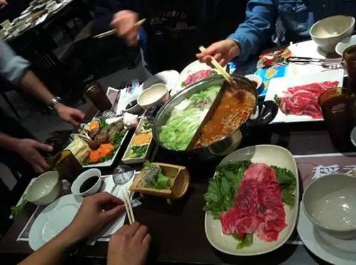 Ужин на пароходе