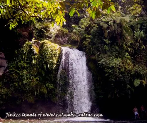 Водопад Тайтай в лагуне Маджайджай