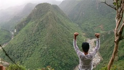 На вершине горы Дарайтан