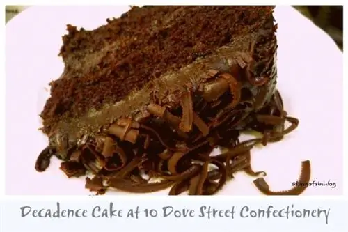 Торт «Декаданс» в кондитерской «Dove Street, 10»