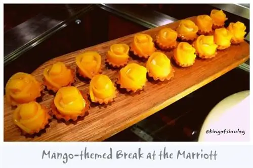 Перерыв в стиле манго в отеле Marriott