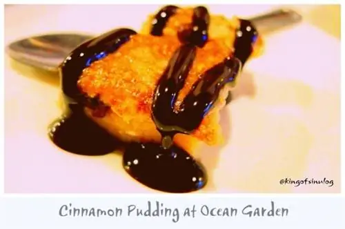 Коричный пудинг в Ocean Garden