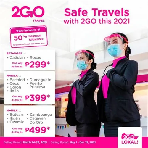 Безопасные путешествия с 2go в 2021 году