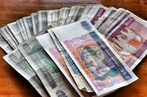 Валюта в Бирме