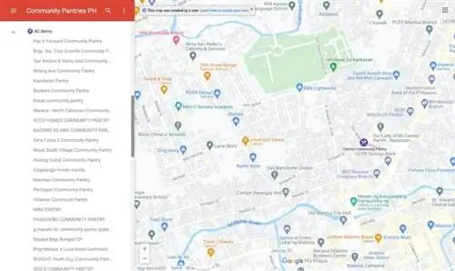 Технология общественного движения. Волонтёры общественных кладовых максимально используют Google Таблицы и Google Формы для сбора и систематизации актуальной информации о общественных кладовых. Они используют Google My Maps, чтобы отобразить эту информацию и помочь людям легко найти кладовые, чтобы они могли получить необходимые материалы, стать волонтерами или сделать пожертвование.