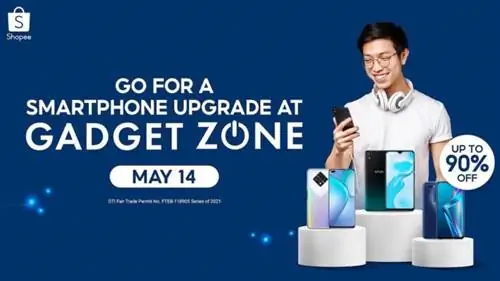 Обновите эти доступные смартфоны в Shopee's Gadget Zone