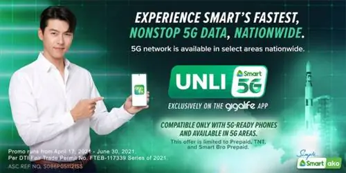 Smart расширяет доступность Unli 5G для всех объектов, покрытых 5G, по всей стране