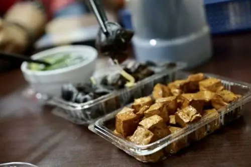 Тофу и грибы