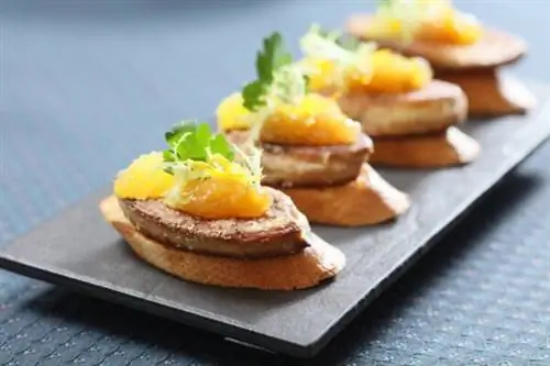 add@Prince Жареная утиная печень с апельсиновым вареньем на тосте