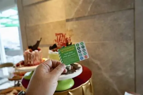 Промо-карта на дневной кофе с кофеином