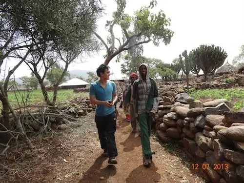 Прогулка по деревням Эфиопии.