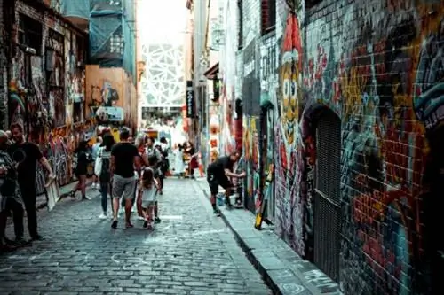 Уличное искусство в Мельбурне, Австралия, автор Энни Спратт через Unsplash