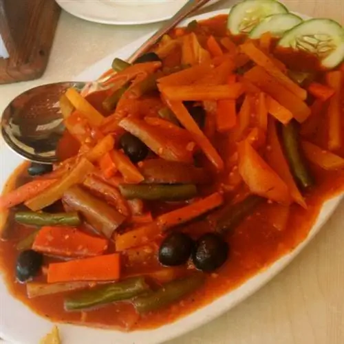 Вкусное овощное предложение