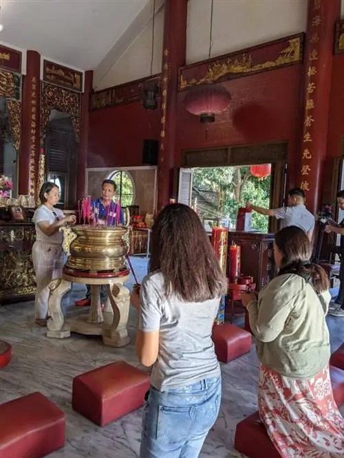 Молитва о руководстве в храме Ма-Чо