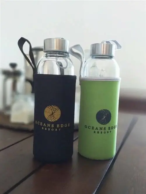 Многоразовые стеклянные бутылки для воды