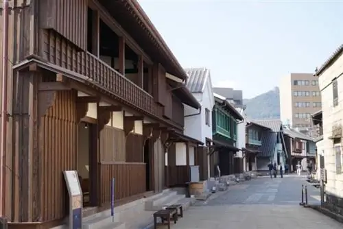 Исторические постройки Дедзимы