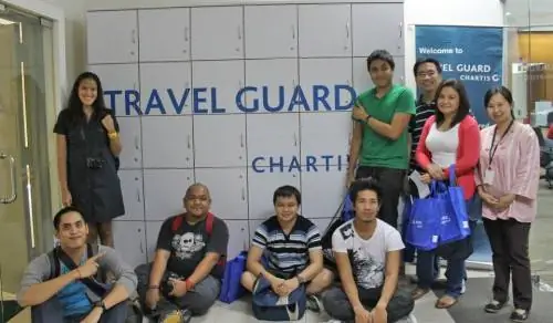 Блогеры-путешественники в штаб-квартире Chartis