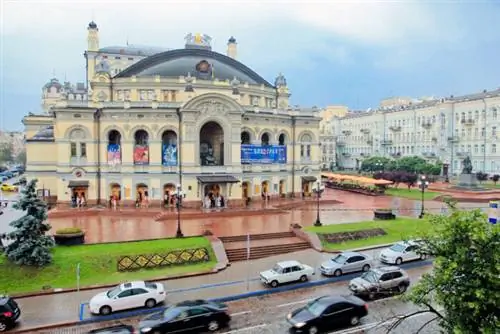 Национальный оперный театр в Киеве, фото через Depositphotos