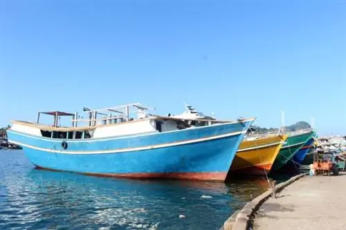 Старый китайский порт в Тави-Тави
