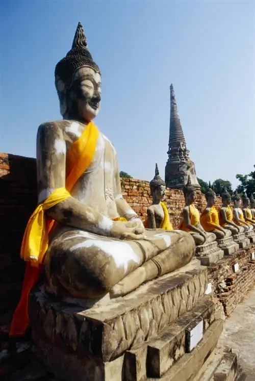 Реликвии Будды в храме Ват Яй Чай Монгхон