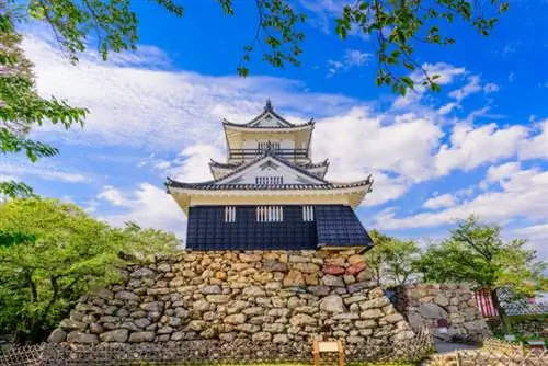 Замок Хамамацу в Японии, фото через Depositphotos
