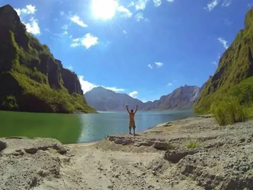 Исследование горы Пинатубо -