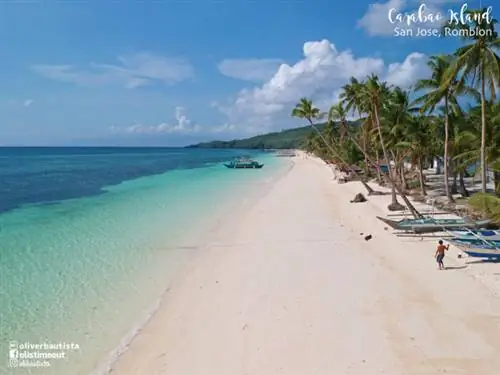 Остров Карабао в Сан-Хосе-Ромблон, автор Оливер Баутиста через Flickr CC