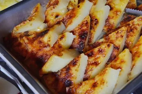 Торт из маниоки или Будин в Таябас Кесон