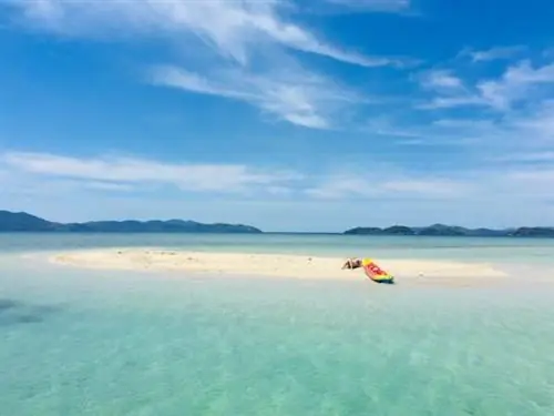 Песчаная коса или остров морских звезд