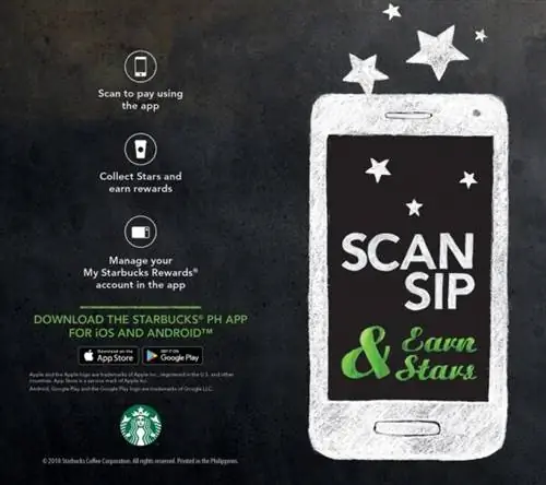 Мобильное приложение Starbucks Ph.