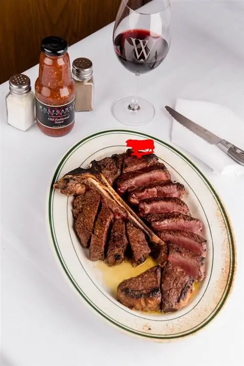 Стейк портерхаус сухой выдержки USDA Prime