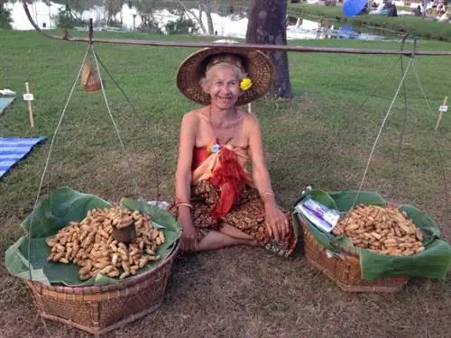 Уличный торговец едой в Сукхотае
