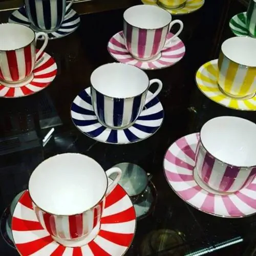 Чашка и блюдце TWG Tea Vogue, P4, 295